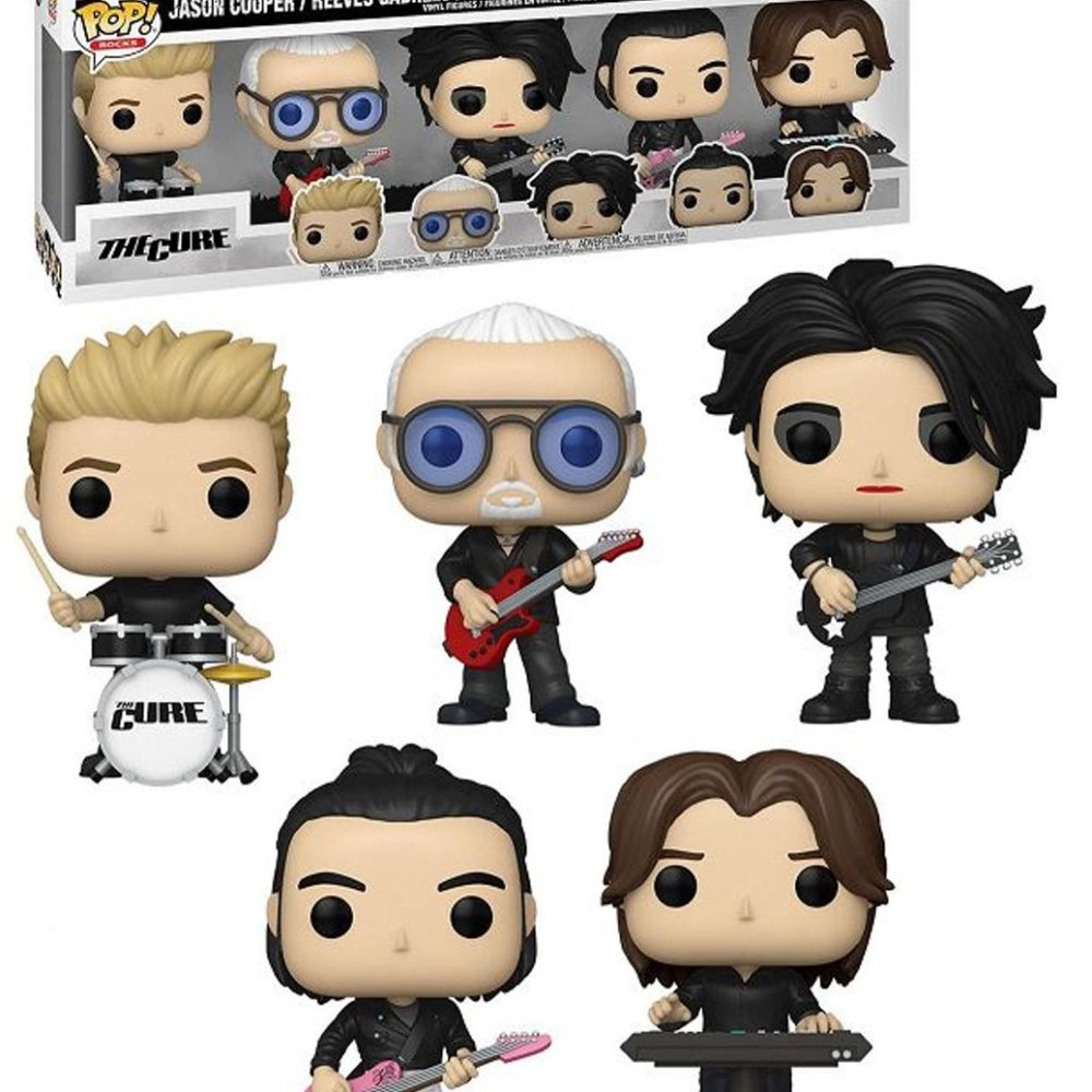 The Cure Funko Pop! Vinyl Figure 5-Pack Brand New In Box 80s synth robert smith